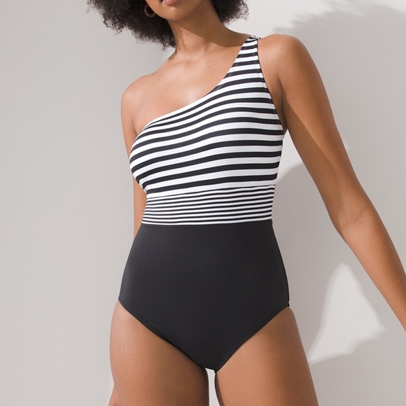 Tommy Bahama Breaker Bay One Shoulder One Piece - Picture 1 of 14